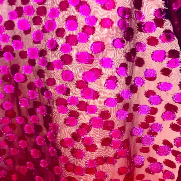 RYAN LO Silk Top Fuschia/ purple /pink S/M NWT - Picture 4 of 8